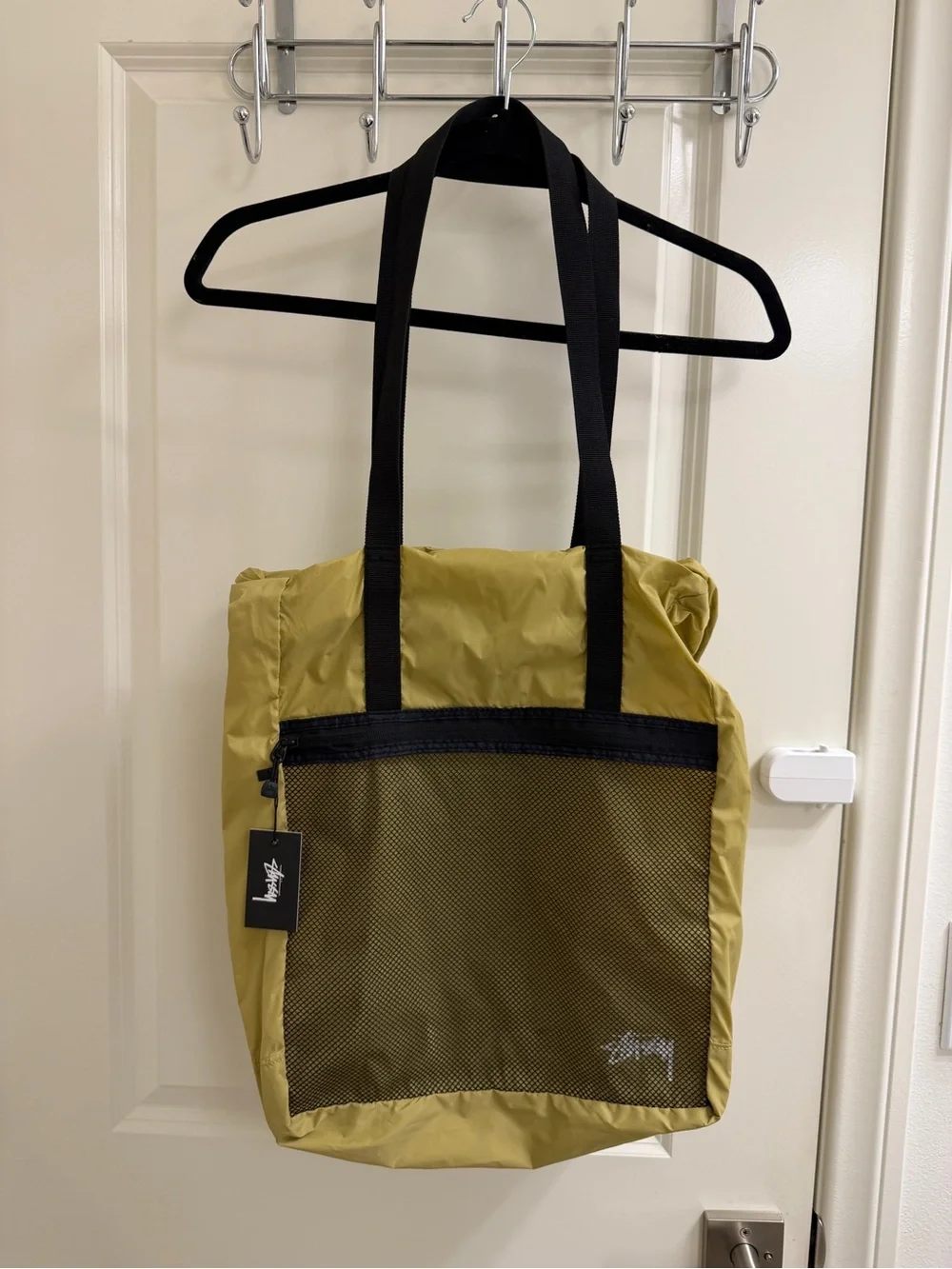 Stüssy Light Weight Travel Tote Bag – Beige – New with Tags